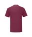 Fruit Of The Loom Mens Iconic T-Shirt (Pack of 5) (Burgundy)