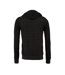 Canvas Unixex Zip-up Polycotton Fleece Hooded Sweatshirt / Hoodie Dtg Black Bella + Canvas-2