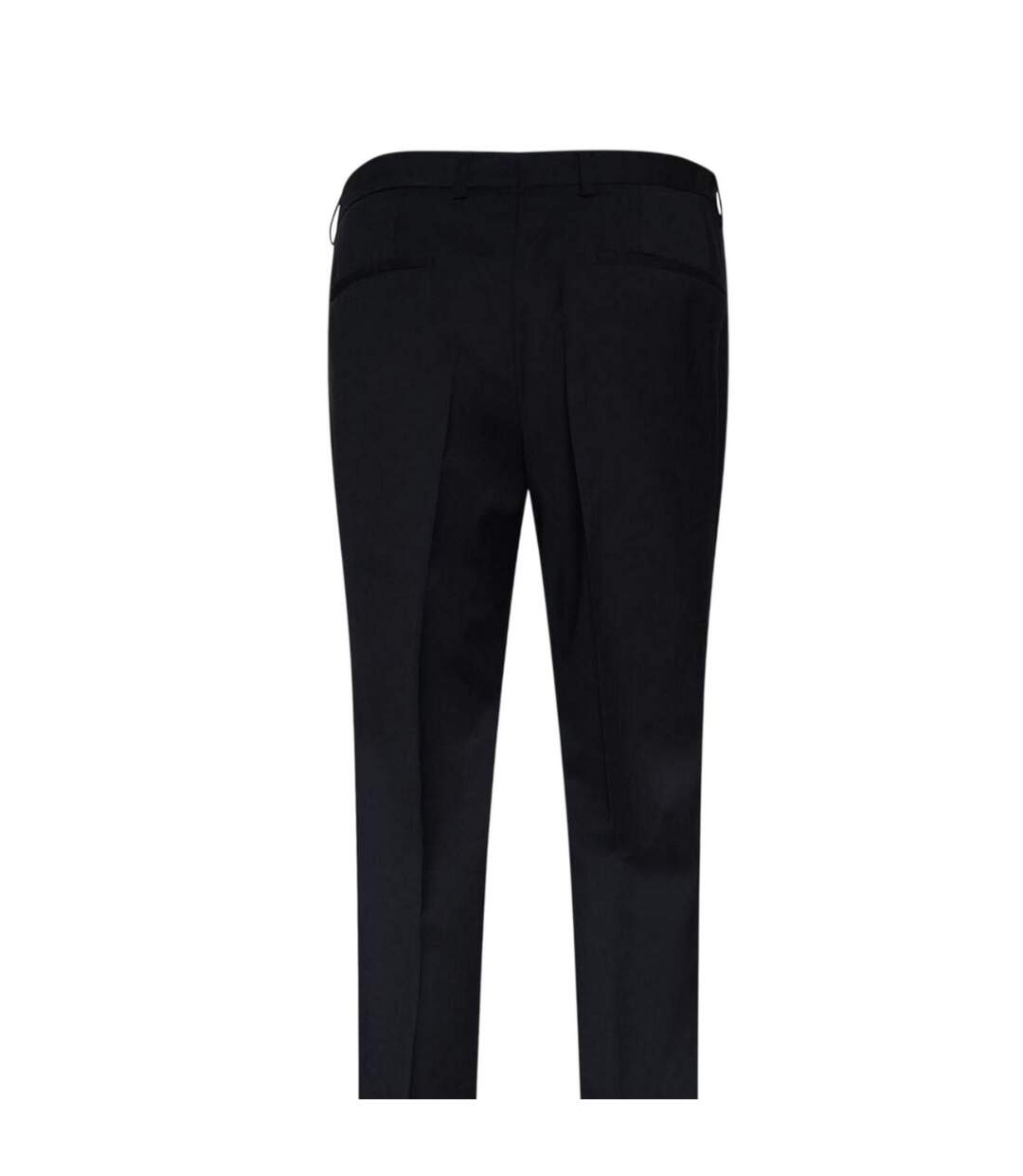 Mens H-genius Virgin Wool Slim Trousers Dark Blue Hugo Boss-3
