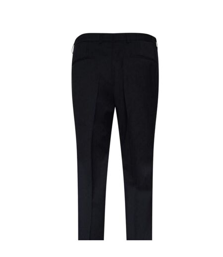 Mens H-genius Virgin Wool Slim Trousers Dark Blue Hugo Boss
