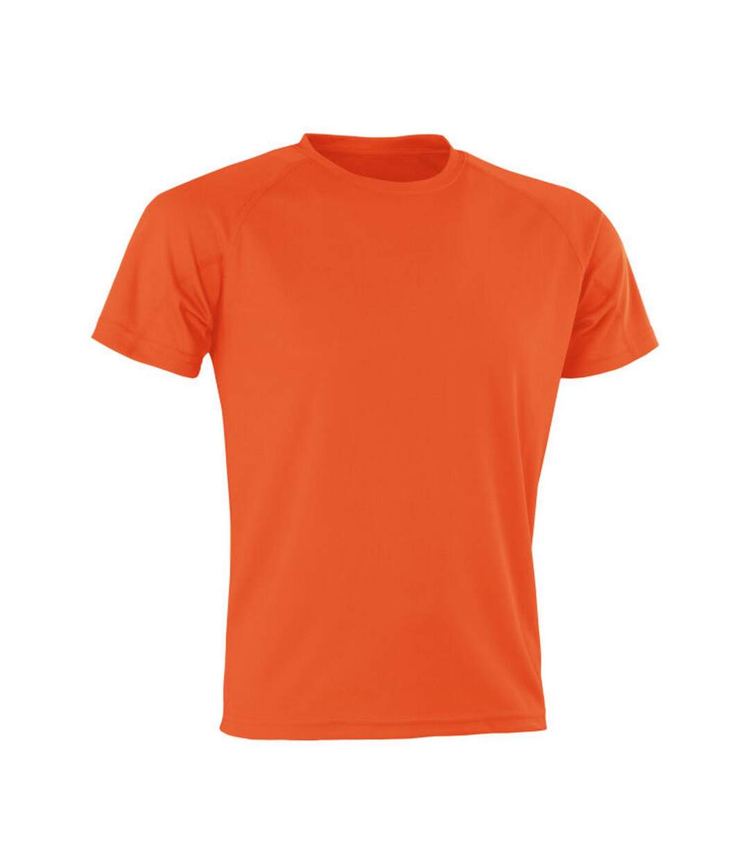 Mens impact aircool t-shirt orange Spiro