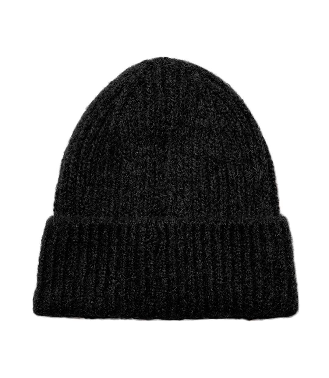 Bonnet Noire Femme VERO MODA  Beanie - Taille unique-1