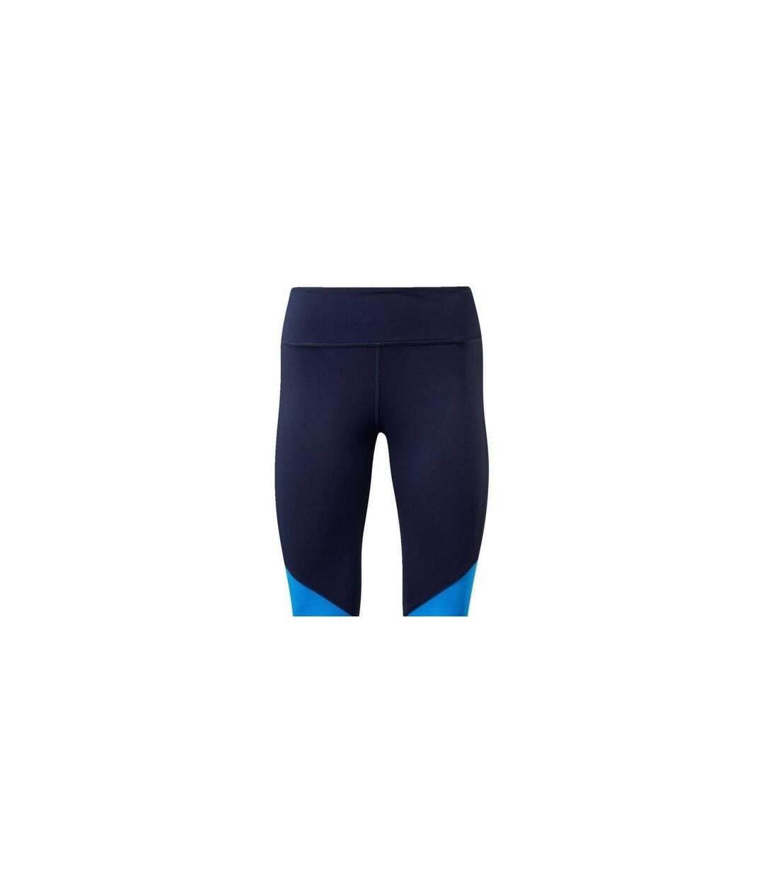 Legging Lux Femme Bleu Marine Reebok-1