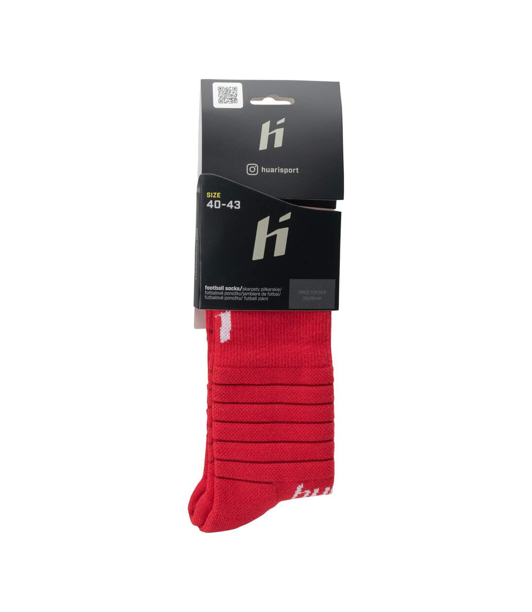 Chaussettes De Foot Lony Homme Rouge Huari-3