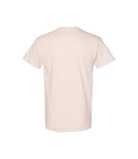 Mens Heavy Cotton T-shirt Natural Gildan