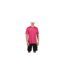 T-shirt Combi Homme Framboise Joma-1