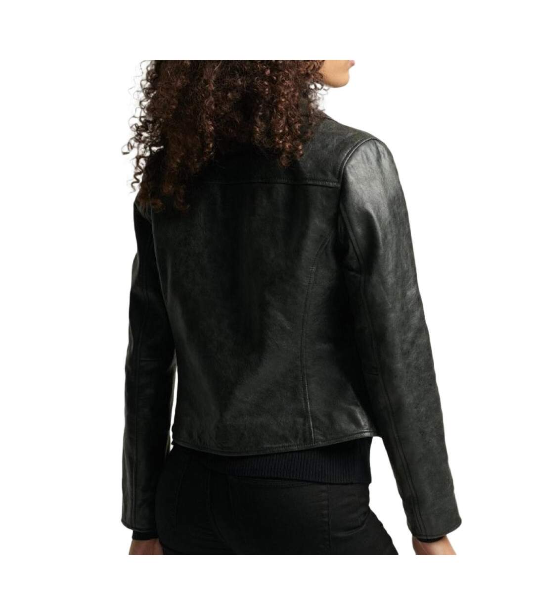 Veste Noire Femme Superdry Studios - L