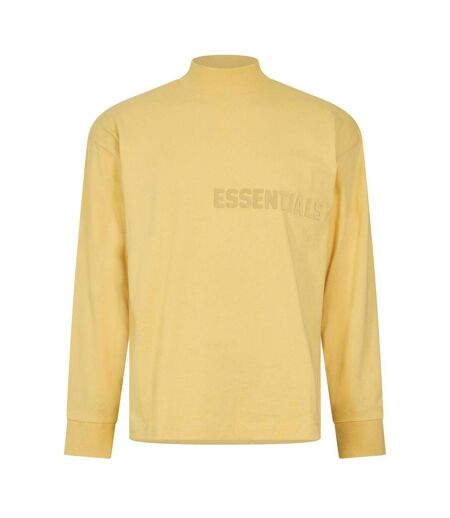 T-shirt Motif/style En Relief Homme Jaune Fear Of God Essentials