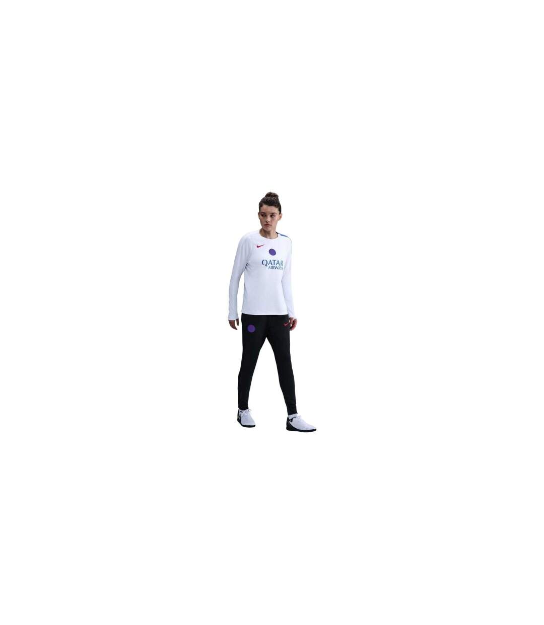 Pantalon De Survêtement Motif/style Paris Saint-germain Strike Femme Noir Bleu Nike-1