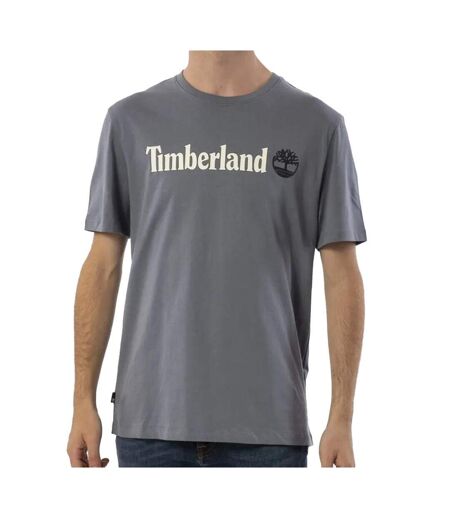 T-Shirt gris homme timberland linear - l