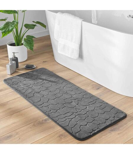 Tapis de Bain Ricochet 50x120cm Anthracite