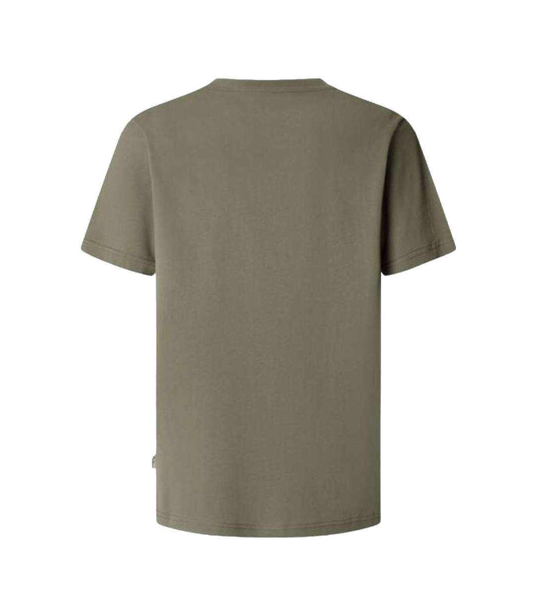 T-Shirt kaki homme pepe jeans originals-2