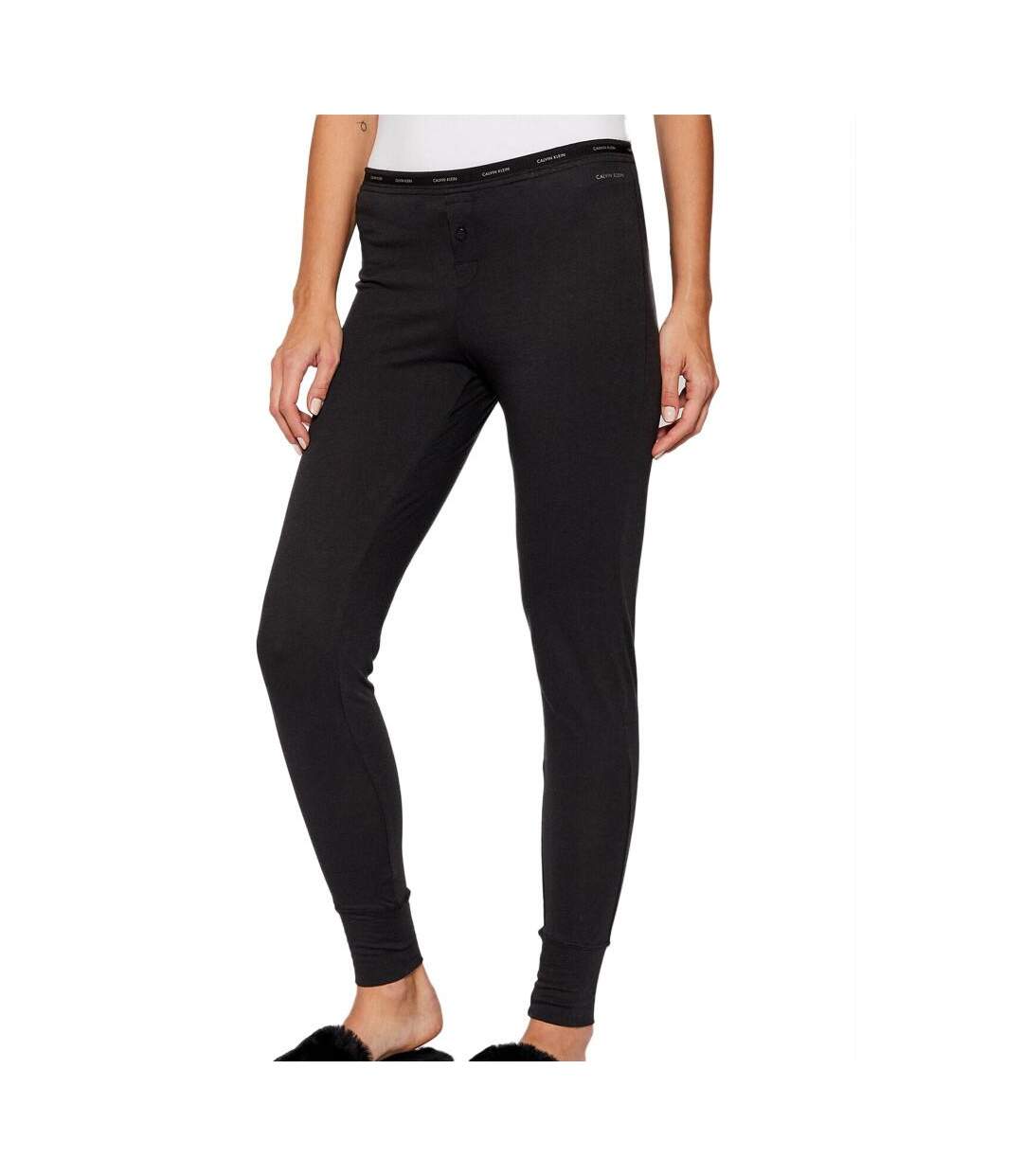 Pantalon de Pyjama Noir femme Calvin Klein - S-1