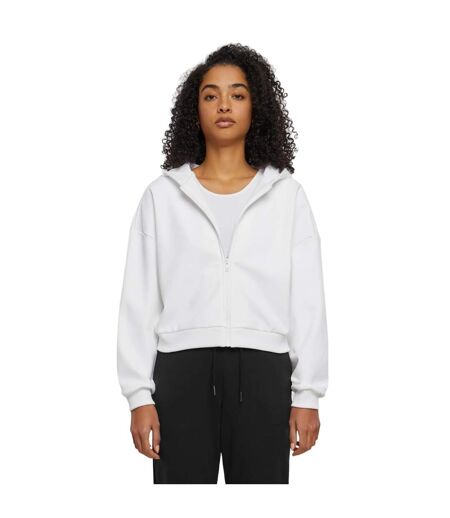 Sweat À Capuche Cozy Femme Blanc Urban Classics