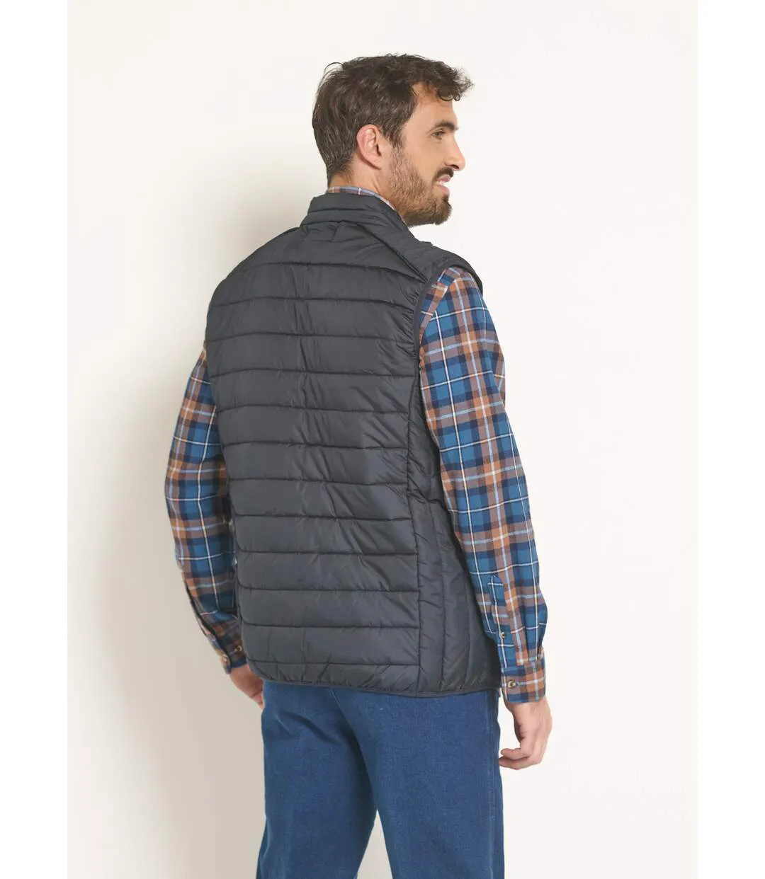 Veste zippée déperlante sans manches-2