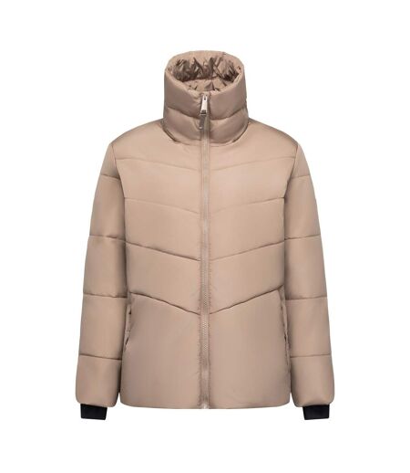 Womens/ladies Amelle Padded Jacket Mocha Regatta