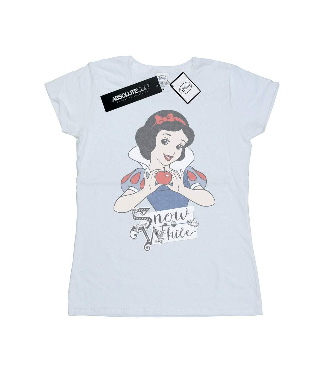 Disney Princess - T-shirt SNOW WHITE APPLE - Femme (Blanc) - UTBI36905-1