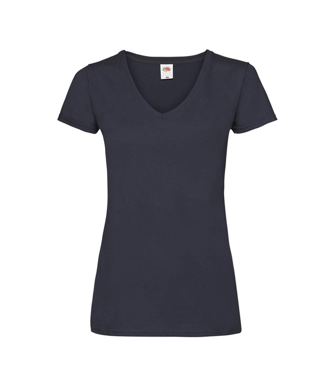 T-shirt Valueweight Femme Bleu Marine Sombre Fruit Of The Loom-1