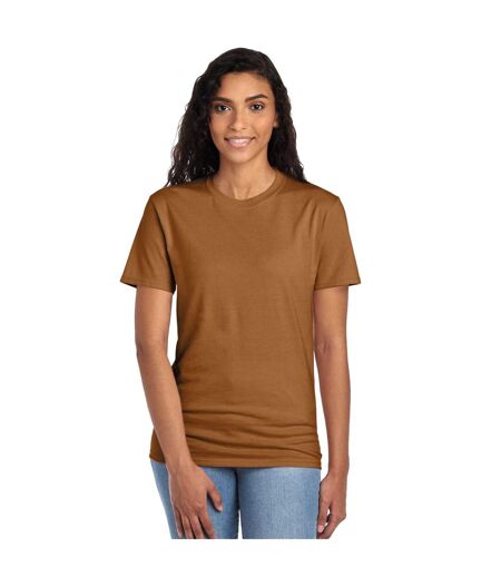 T-shirt Eco Premium Homme Marron Doré Jerzees