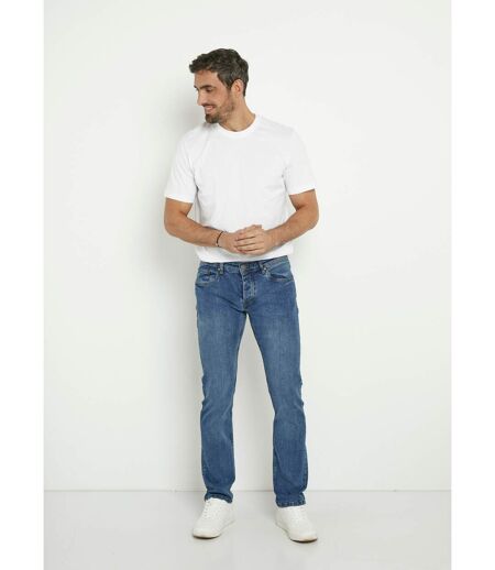 Jean 5 poches coupe droite, extensible