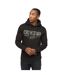Sweat À Capuche Campbox Homme Noir Crosshatch-1