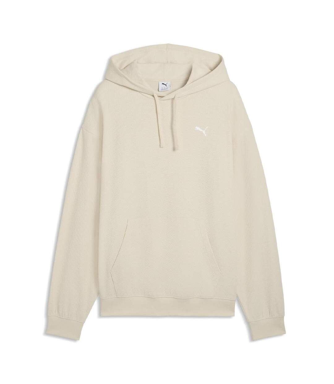 Sweat écru homme puma elevated relaxed-1