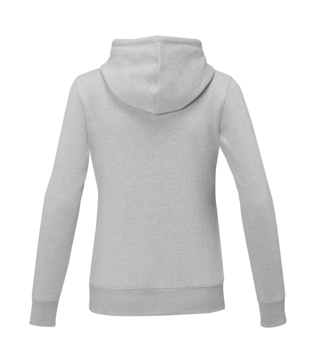 Womens/ladies charon hoodie heather grey Elevate