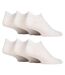 Gentle Grip - Homme 6 Paires Socquettes Coton Basses Languette Talon-1