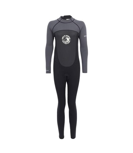 Womens/ladies wetsuit dark grey/black Regatta