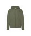 Sweat À Capuche Classic Homme Olive Classique Fruit Of The Loom-1