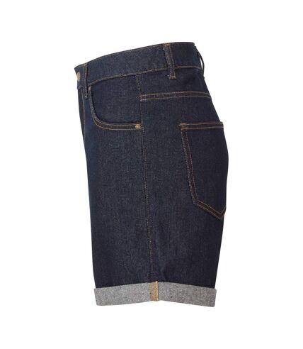 Wombat Womens/Ladies Denim Shorts (Indigo) - UTRW8960