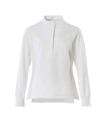 Womens/ladies Smock Food & Care Short Apron Xs White Mascot