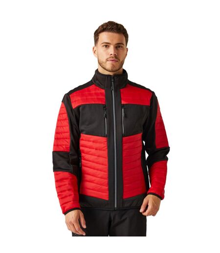 Veste Hybride E-volve Homme Rouge Classique Noir Regatta