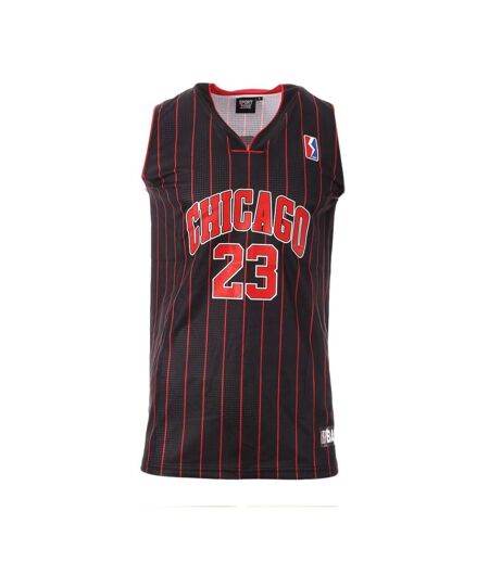 Chicago maillot noir/rouge homme sport zone tank 23 - 3xl