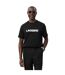 T-shirt Homme Noir Blanc Lacoste-1