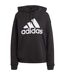 Sweat À Capuche Essentials Femme Noir Adidas-2