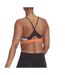 Brassière noire/grise à motifs femme adidas farm-2