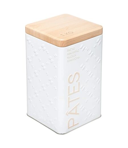 Boîte à Pâtes Scandi 18cm Blanc