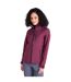 Veste Imperméable À Capuche Ajustable Bachill Femme Pourpre Mountain Warehouse-1