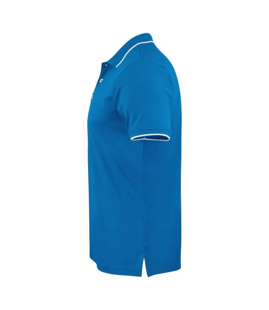 Mens Greenville Polo Shirt Bright Blue James Harvest-3