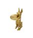 Vide-Poche Statue Chien Muscle 91cm Or-4