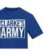 Mens Clarke´s Army T-shirt Blue AWD-3