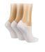 Lot De 3  Socquettes Discrètes Femme Blanc Pringles-3