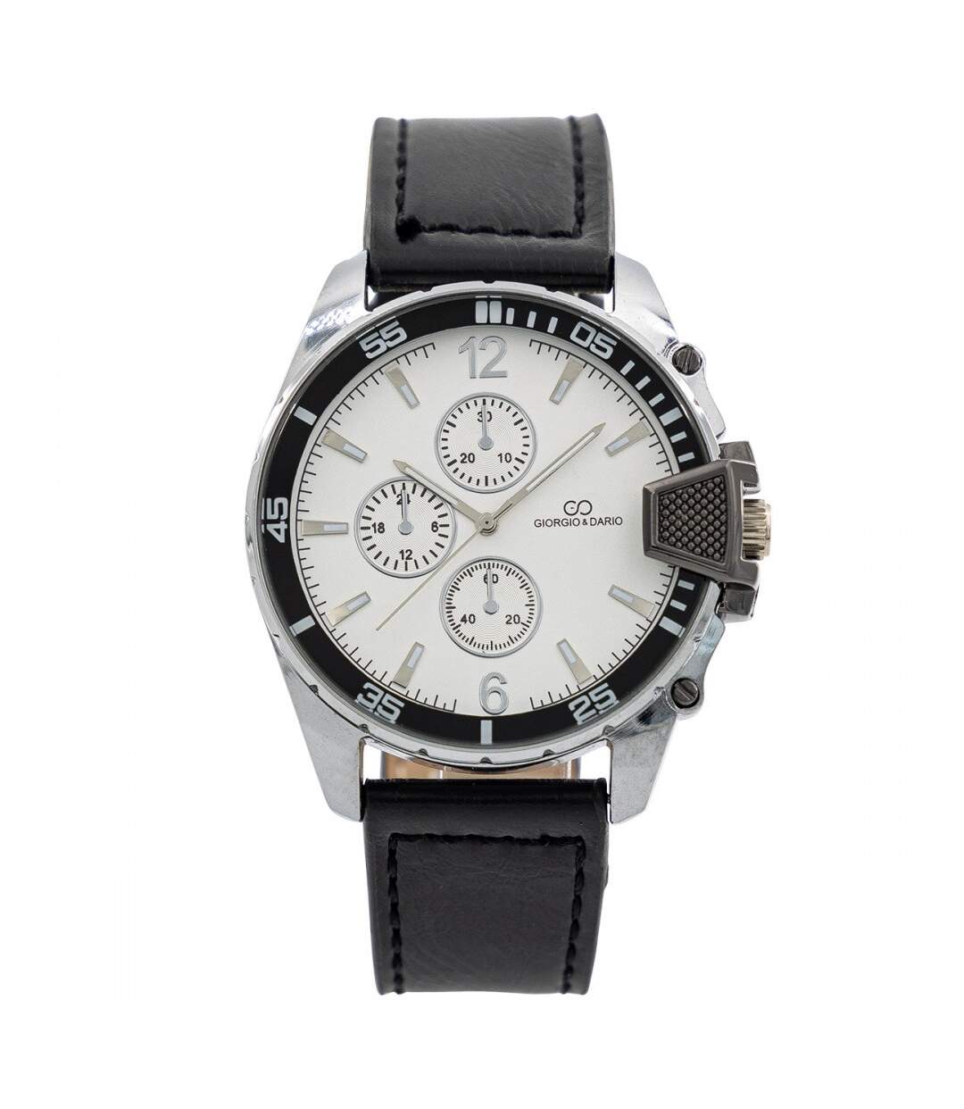 Coffret Jolie Montre Homme Noir GIORGIO-1