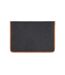 Bosler recycled canvas laptop sleeve one size black Vinga-2