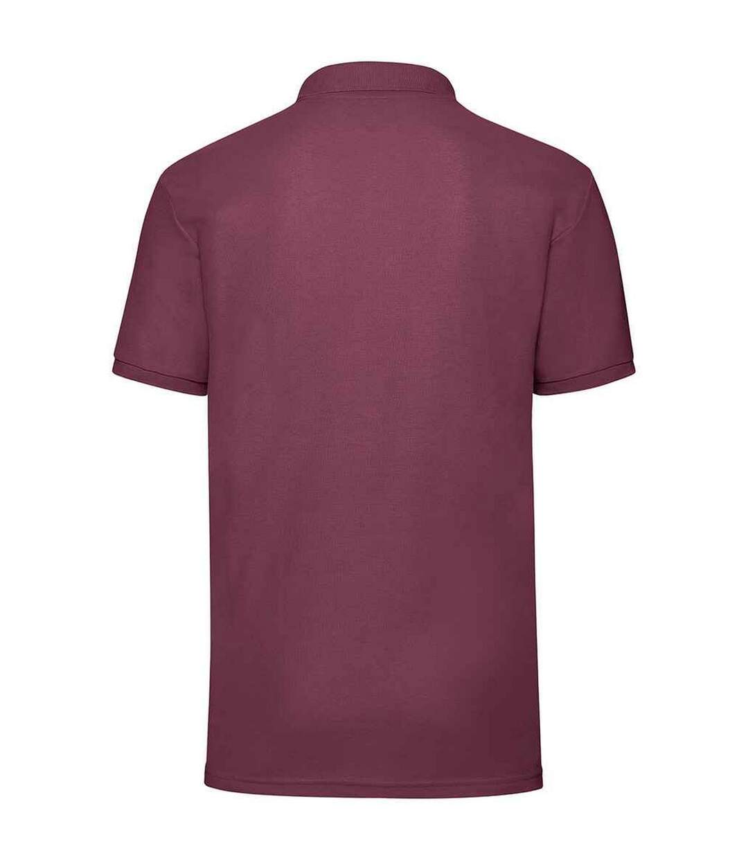 Polo homme bordeaux Fruit of the Loom Fruit of the Loom