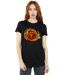 Disney Womens/Ladies Mulan Courage Dragon Symbol Cotton Boyfriend T-Shirt (Noir) - UTBI18034-2