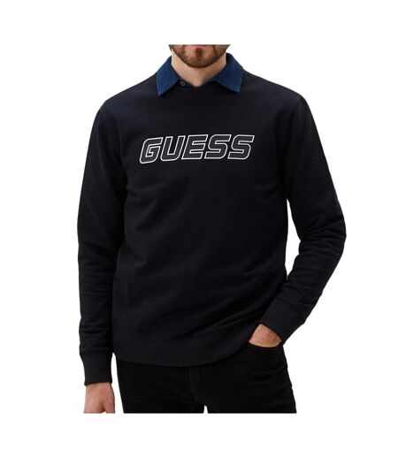 Sweat Noir Homme GUESS Zubin - L