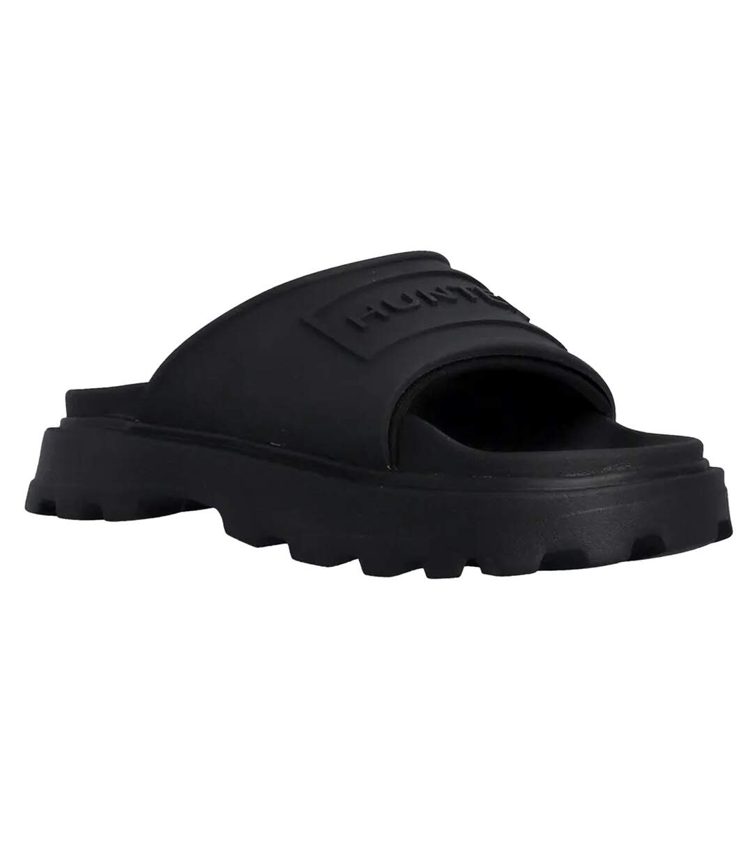Claquettes Stacked Adulte Noir Hunter-3