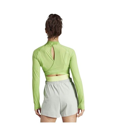 Haut Technique Hiit Femme Vert Adidas
